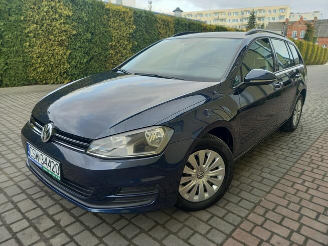 Volkswagen Golf 1.6Tdi 105KM Klimatronik Navi 100%Bezwypadkowy Udokumentowany Przebieg