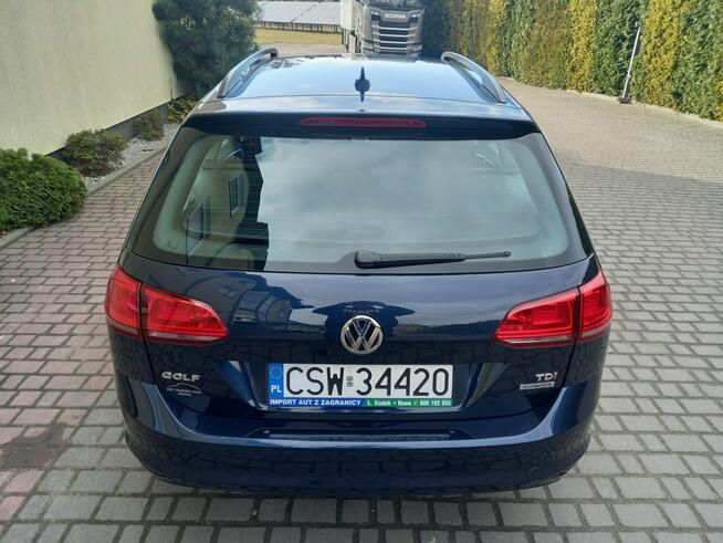 Volkswagen Golf 1.6Tdi 105KM Klimatronik Navi 100%Bezwypadkowy Udokumentowany Przebieg