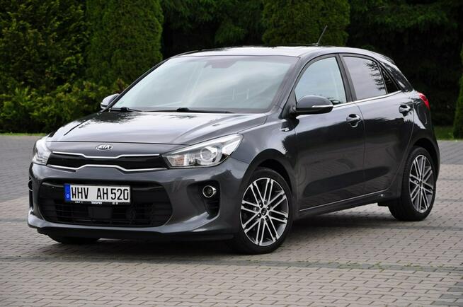 Kia Rio 1,0 Benz 120KM Ledy Skóry Navi Kamera Szyber Radar PDC Alufelgi Serwis