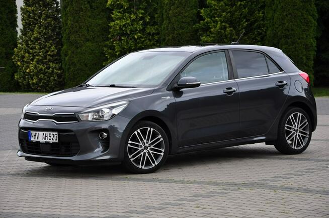 Kia Rio 1,0 Benz 120KM Ledy Skóry Navi Kamera Szyber Radar PDC Alufelgi Serwis