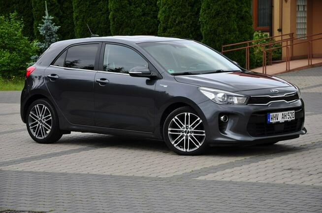Kia Rio 1,0 Benz 120KM Ledy Skóry Navi Kamera Szyber Radar PDC Alufelgi Serwis