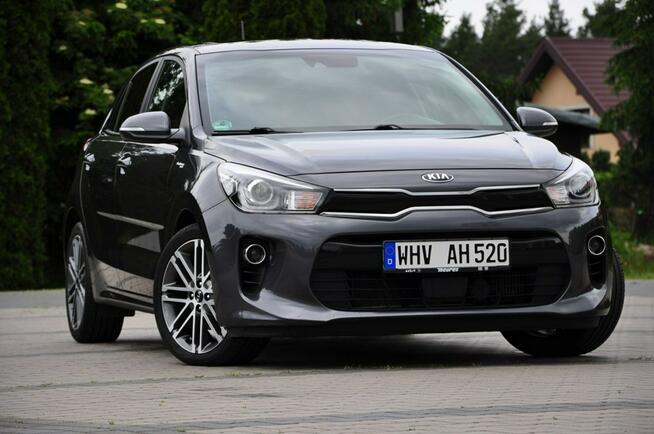Kia Rio 1,0 Benz 120KM Ledy Skóry Navi Kamera Szyber Radar PDC Alufelgi Serwis