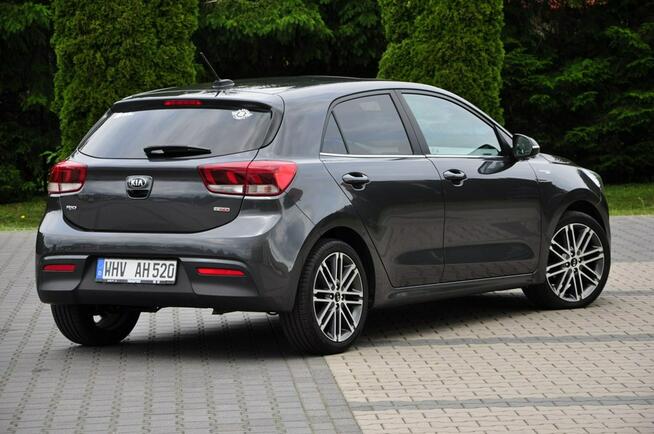 Kia Rio 1,0 Benz 120KM Ledy Skóry Navi Kamera Szyber Radar PDC Alufelgi Serwis