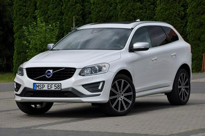 Volvo XC 60 2,4D 190KM AWD Lift R-design Xenon Led Panorama Skóry Navi el.klapa