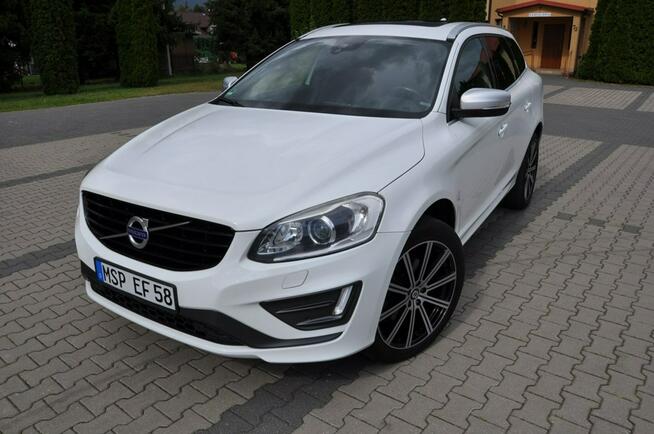 Volvo XC 60 2,4D 190KM AWD Lift R-design Xenon Led Panorama Skóry Navi el.klapa