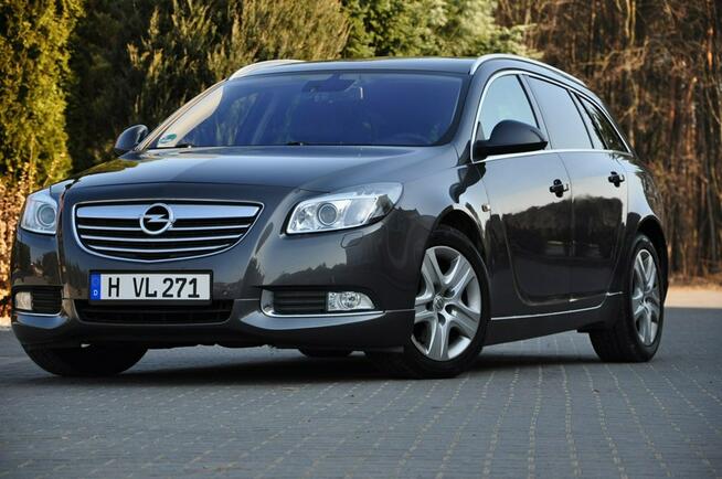 Opel Insignia 2,0 Benz 220KM Xenon Led Navi Skóry Alufelgi PDC Serwis z DE !!