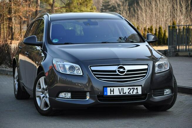 Opel Insignia 2,0 Benz 220KM Xenon Led Navi Skóry Alufelgi PDC Serwis z DE !!