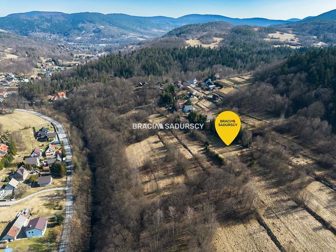 Działka budowlana Stróża gm. Pcim