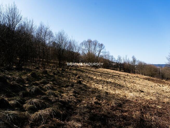 Działka budowlana Stróża gm. Pcim