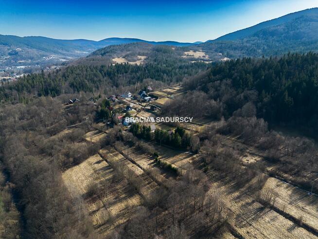 Działka budowlana Stróża gm. Pcim