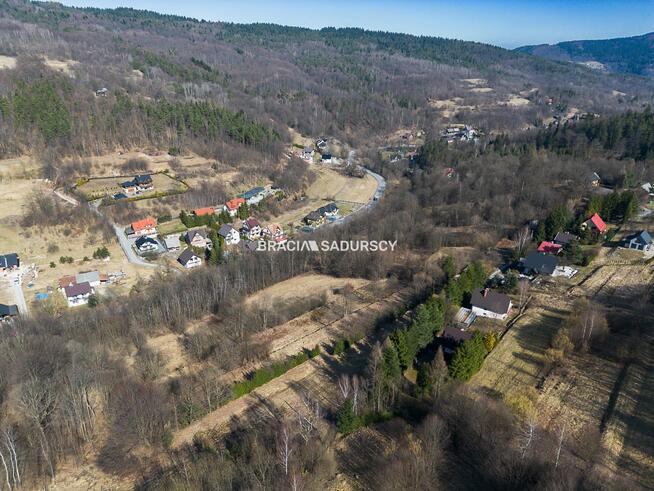 Działka budowlana Stróża gm. Pcim