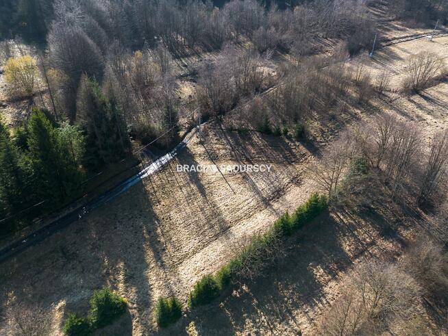 Działka budowlana Stróża gm. Pcim