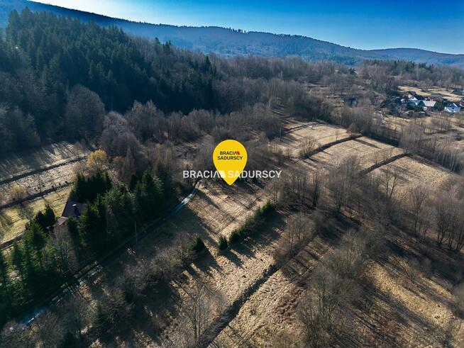 Działka budowlana Stróża gm. Pcim