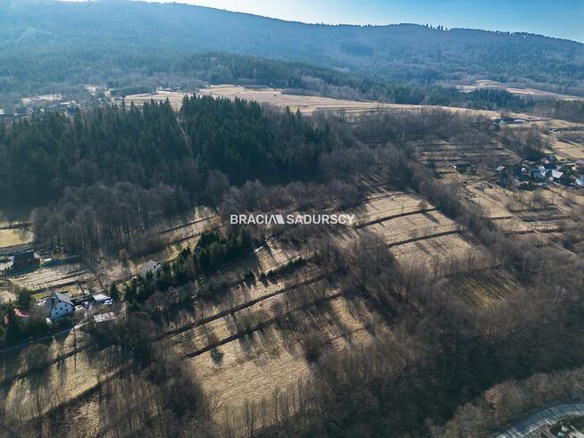 Działka budowlana Stróża gm. Pcim