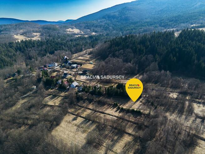 Działka budowlana Stróża gm. Pcim