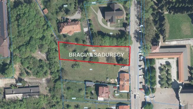 Działka usługowa Kraków Nowa Huta, Mogiła, Klasztorna