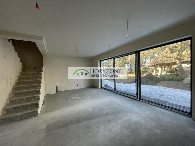 Pepowo- nowoczesny dom w zabudowie bliźniaczej