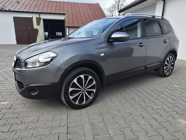 Nissan Qashqai+2 2,0benz Kam.Cof.Navi.7 Osobowe.Tempomat.Skóry.Alu.Parktronic.OKAZJA