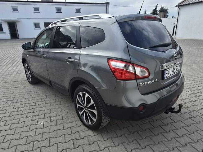 Nissan Qashqai+2 2,0benz Kam.Cof.Navi.7 Osobowe.Tempomat.Skóry.Alu.Parktronic.OKAZJA