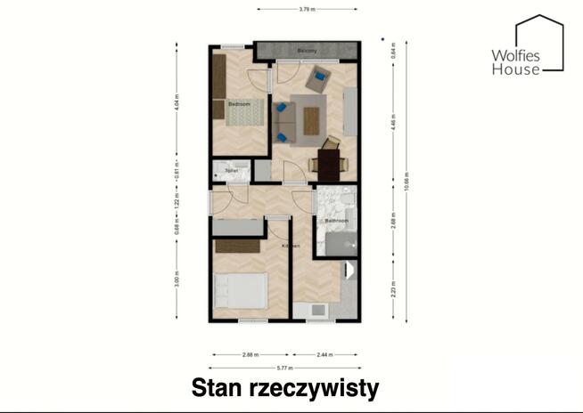Mieszkanie Kraków Kraków-Nowa Huta, Bieńczyce, os. Albertyńskie