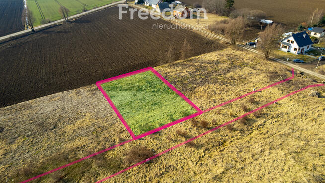 Działka budowlana 959m2 – ok. 25 minut do Gdańska