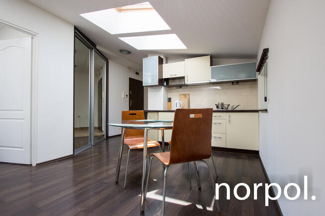 Bujwida, przytulne mieszkanie na poddaszu, 40m2