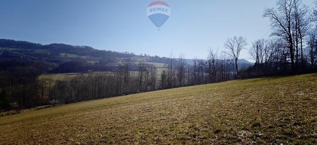 Działka budowlana pod lasem