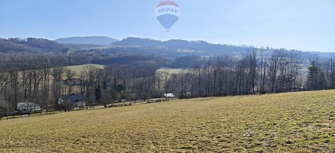 Działka budowlana pod lasem