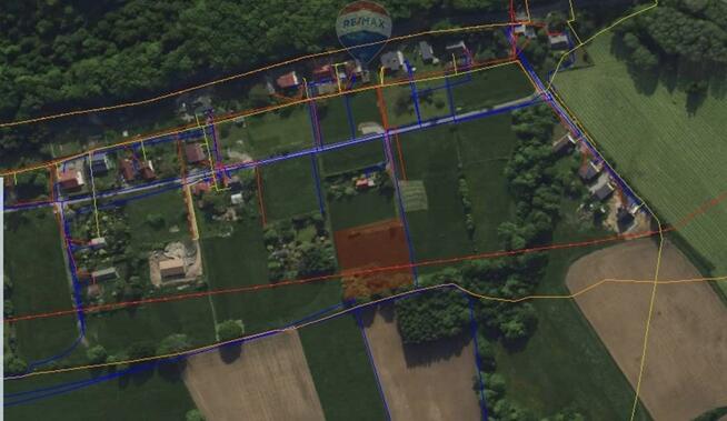 Działka budowlana pod lasem