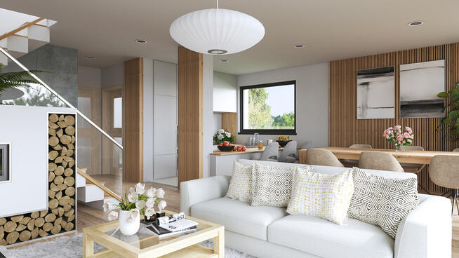 Dom jednorodzinny dwulokalowy| standard premium