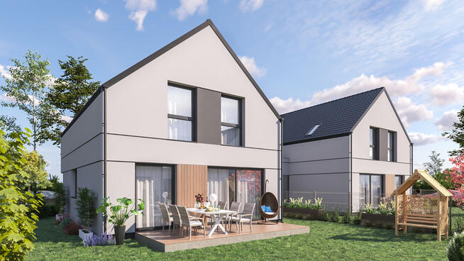 Dom jednorodzinny dwulokalowy| standard premium