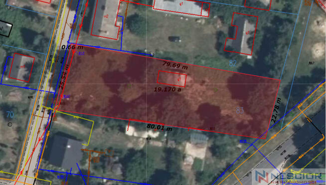 Sprzedam działkę budowlaną w Błogoszczy