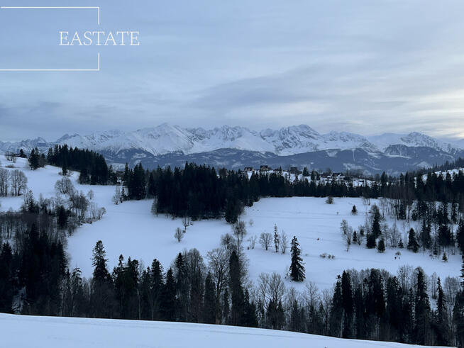 Działka budowlana Gliczarów Górny gm. Biały Dunajec Jurzyści,