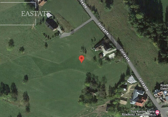 Działka budowlana Gliczarów Górny gm. Biały Dunajec Jurzyści,