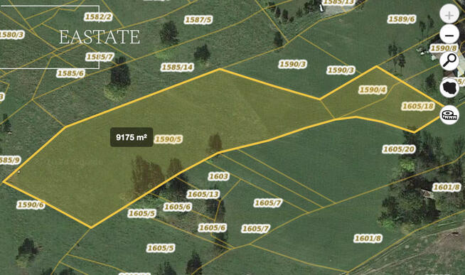 Działka budowlana Gliczarów Górny gm. Biały Dunajec Jurzyści,