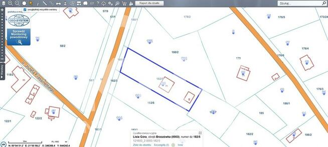 Na sprzedaż działka budowlana 17 ar – Brzozówka