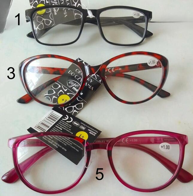 Okulary do czytania +1 EyeMedic Wyrób medyczny Różne NOWE
