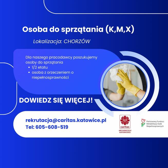 Osoby do sprzątania (K,M,X)