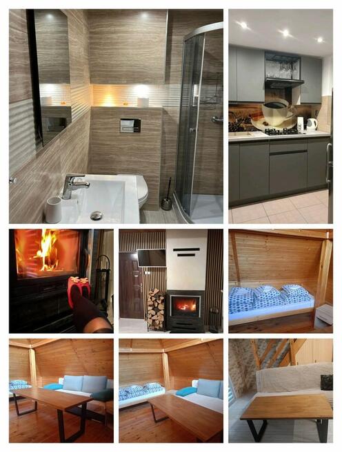 Domek letniskowy z jacuzzi w Międzybrodziu