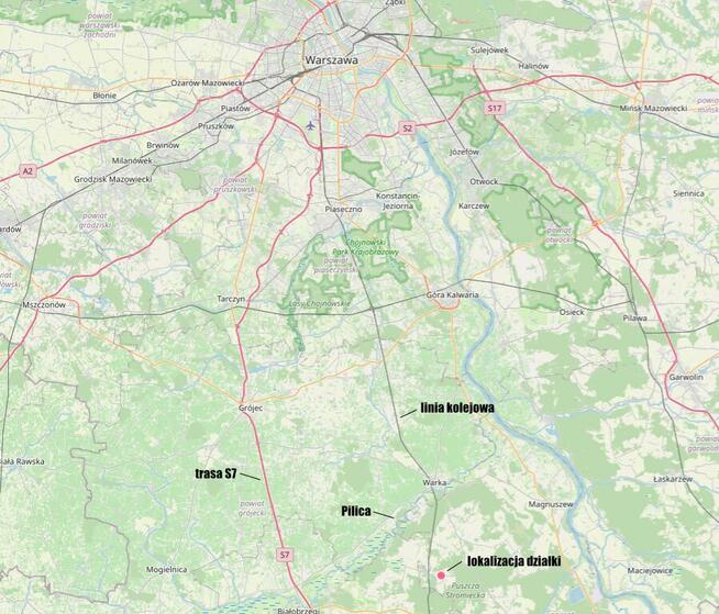 Działka 1000m2 w pięknej i spokojnej okolicy