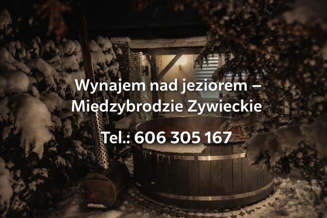 Domek letniskowy z jacuzzi w Międzybrodziu