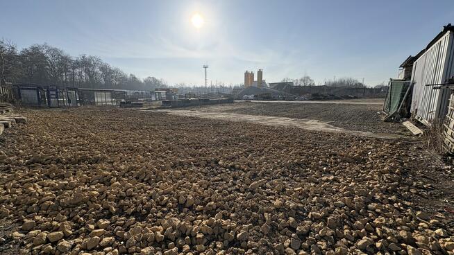 Plac utwardzony do wynajęcia - pow. 506 m2 - Kraków - Czyżyny