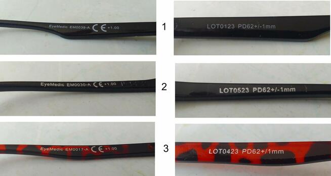 Okulary do czytania +1 EyeMedic Wyrób medyczny Różne NOWE