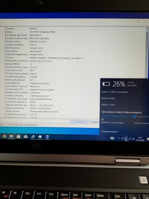 Dell Latitude E6530 intel core i7-3630QM - SSD - FULL HD