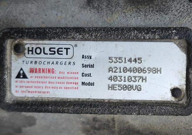 Turbosprężarka SCANIA 5351445 TURBINA HOLSET VTG z nastawnik