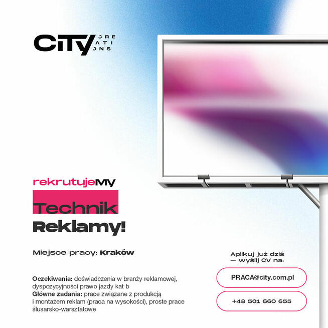 Praca Technik reklamy