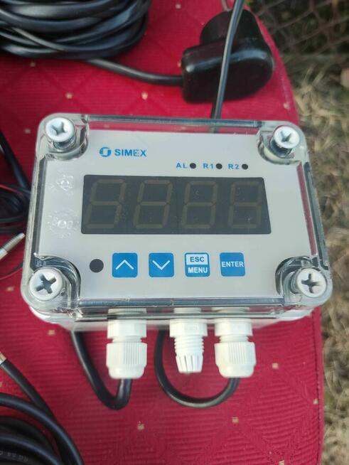 Miernik Regulator temperatury sterownik Simex SRP-N118