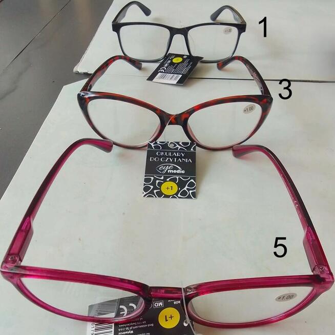 Okulary do czytania +1 EyeMedic Wyrób medyczny Różne NOWE