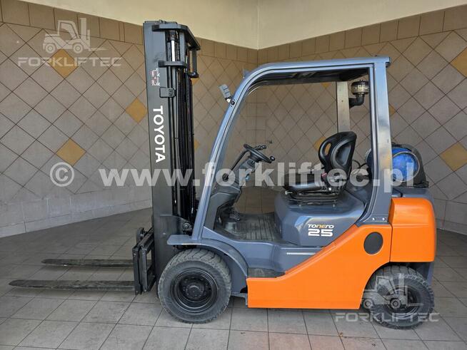 Wózek Widłowy TOYOTA 8FGF25, V 3700 mm, TOYOTA 8FG25 Linde