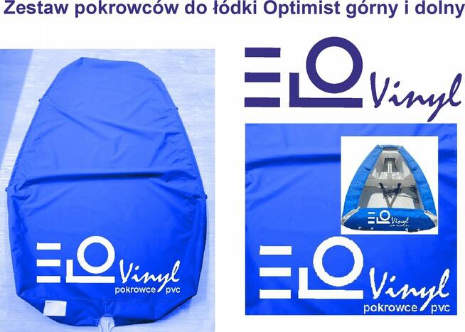 Zestaw Pokrowców Optimist góra i dół ELO Vinyl Pokrowce PVC